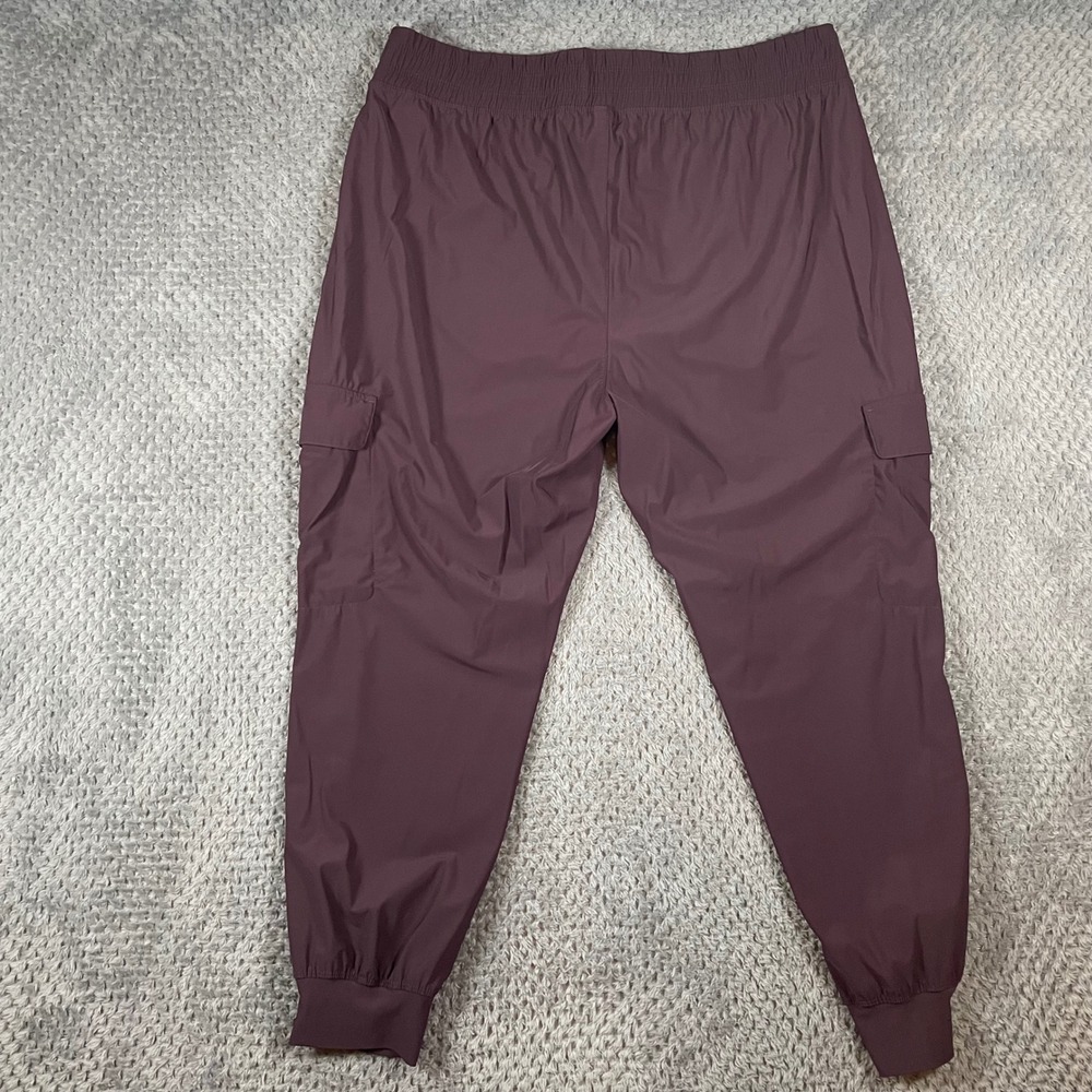 Old Navy SleekTech Go-Dry Cargo Jogger Pants Womens‎ XL Purple Athletic Sporty - Picture 5 of 8